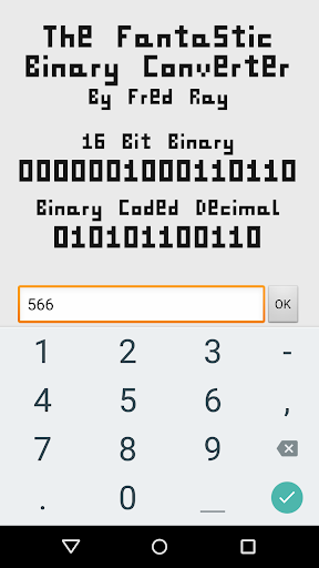 Fantastic Binary Converter