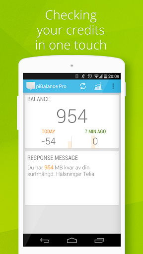 USSD piBalance Pro balance