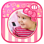 Cute Baby Girl Picture Frames Apk