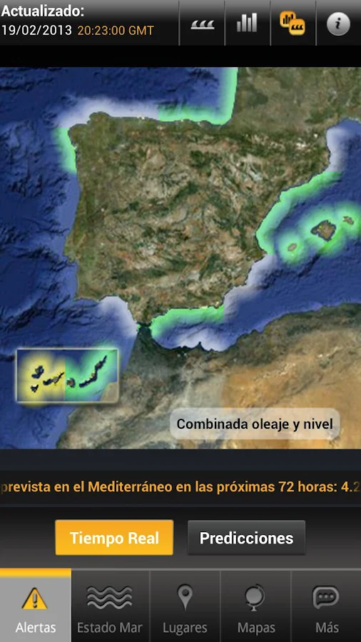  iMar: captura de pantalla 