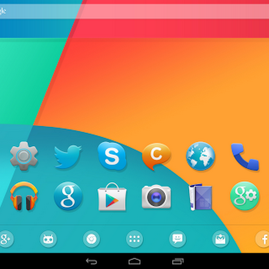 KitKat 4.4 Launcher Theme v1.93 APK Free Download