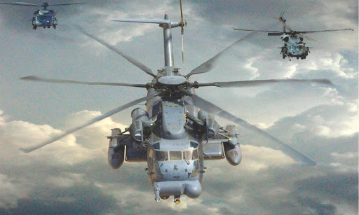 Military Attach Helicopter