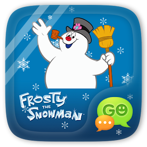 GO SMS PRO SNOWMAN STICKER 1.0