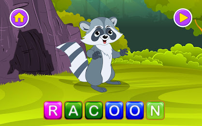 English Learn Spelling-Animals poster 6