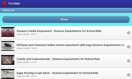 Experiments for Kids Screenshots 0
