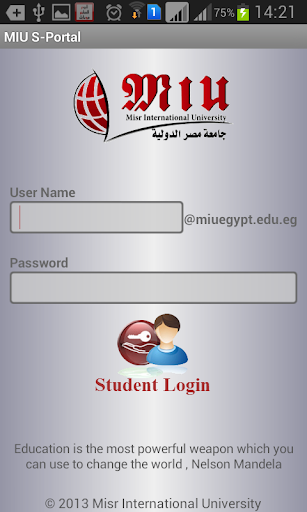 MIU Student Portal
