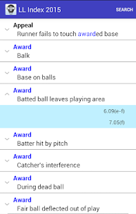 Lastest LLUmpires.com Rules Index 2015 APK