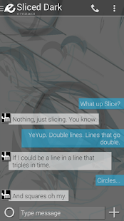 Free Download EvolveSMS Theme - Sliced APK for PC