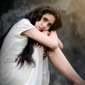 axis  by Sesar Arief - People Portraits of Women