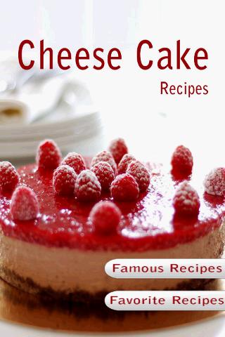 Android application Cheesecake Recipes Cookbook screenshort