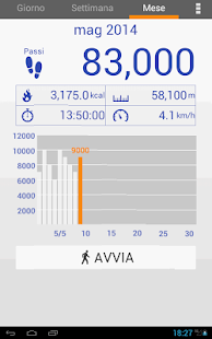  Pedometro- miniatura screenshot  