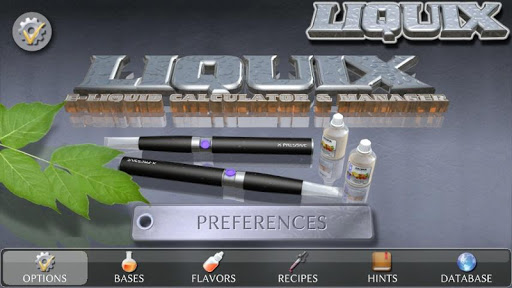 Liquix E-Liquid Calculator