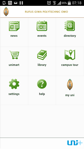 【免費教育App】Rufus Giwa Polytechnic UniPlus-APP點子