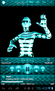 How to install Poweramp Skin TURQUOISE BRUSH 3.02 mod apk for android