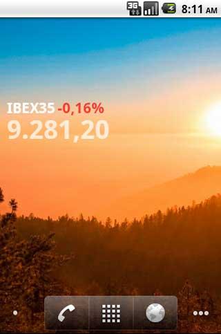 El Ibex35 en tu escritorio