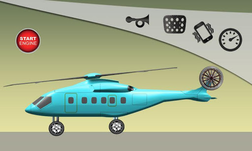 Helicopter Game For Kids