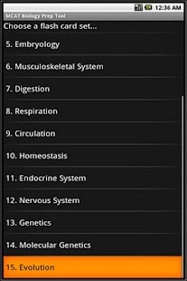 Free MCAT Biology Prep Tool Screenshots 4