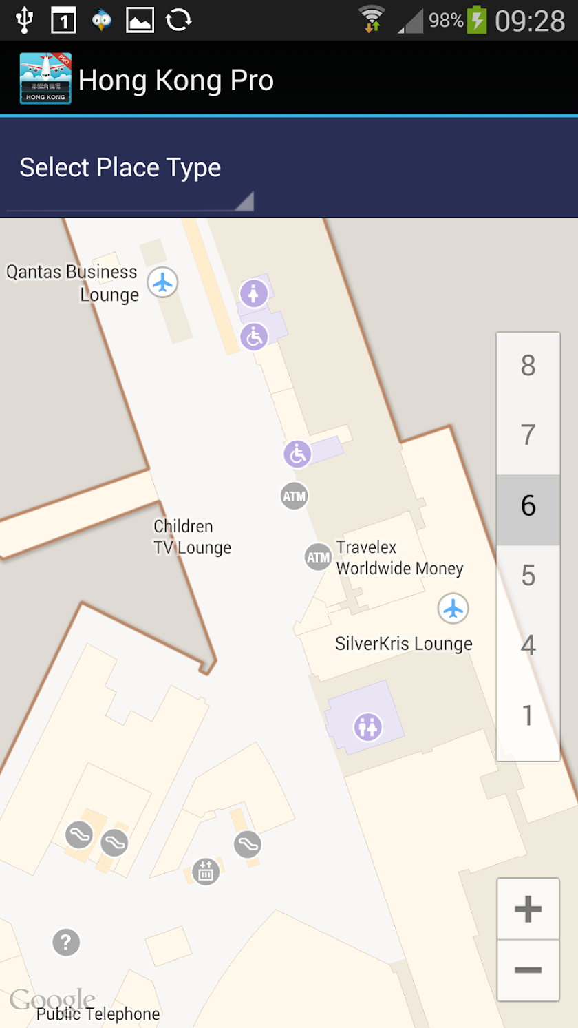 Rome Fiumicino Airport FCO Pro Screen 2
