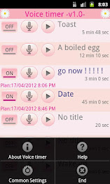 Voice timer (kitchen timer) poster 5