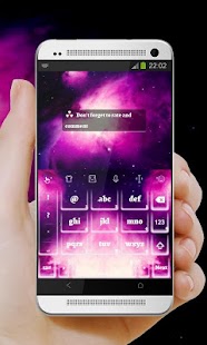 Purple Galaxies TouchPal Theme Screenshots 14