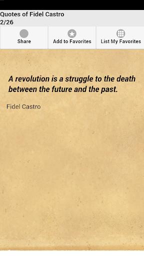 【免費娛樂App】Quotes of Fidel Castro-APP點子