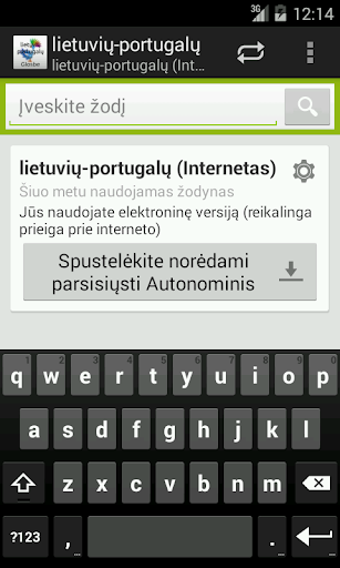 Lietuvių-Portugalų žodynas