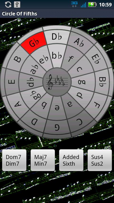 Circle Of Fifths Screen 2