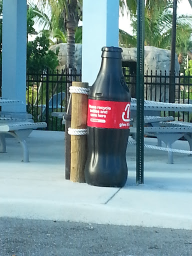Giant Coke Bottle
