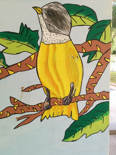 Little Yellow Bird Mural