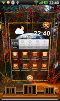 Next Launcher Theme AutumnLeaf APK Gambar Screenshot #4