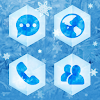 Iceblue Atom Iconpack