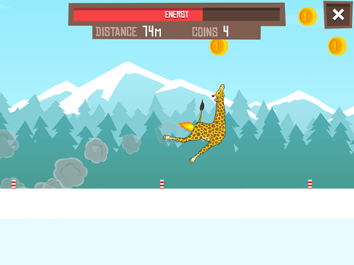 Giraffe Winter Sport Simulator