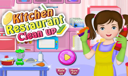 【免費家庭片App】Restaurant Kitchen Clean Up-APP點子