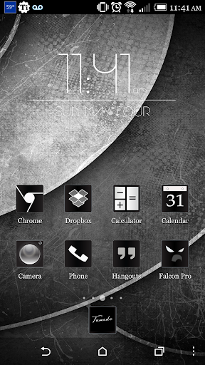 Tuxedo 2 Launcher Theme Paid