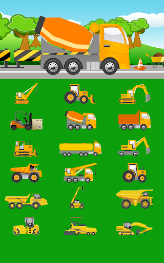 Kids Construction Cars Free