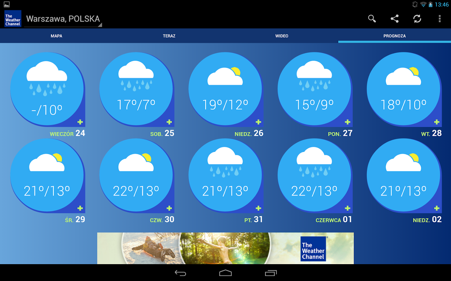 The Weather Channel Android