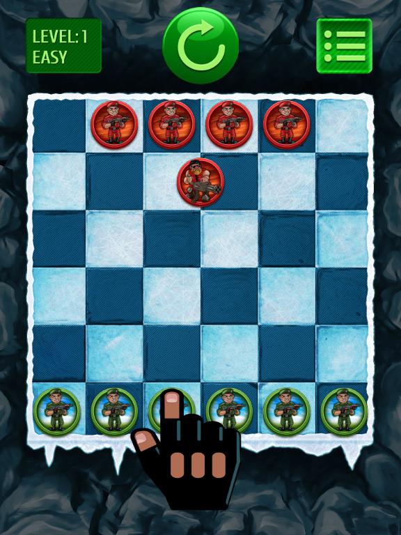 Throw checkers Screen 2