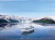 Picture yourself in the middle of a postcard: A shot of Diamond Princess cruising through College Fjord, Alaska.
