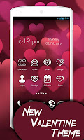 Mega Valentine Launcher Theme APK Ekran Görüntüsü Küçük Resim #2