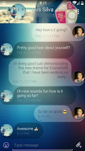 Evolve SMS Theme - BH Dip 3 - screenshot thumbnail