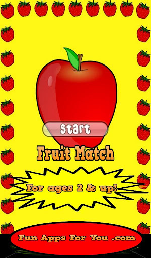 Fruit Match Game For Kids