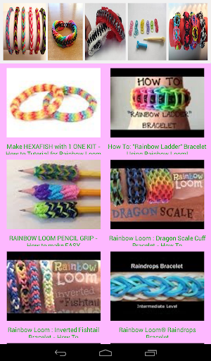 Rainbow Loom Bracelet Design
