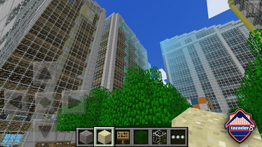 惊人的Minecraft PE CITY