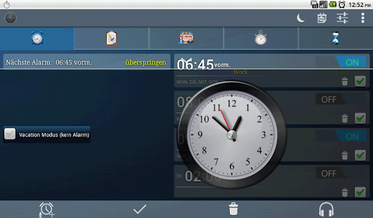 Wecker Alarm Plus Millenium apk cracked download - screenshot thumbnail