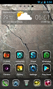 Free Stones S Theme GO Launcher EX APK for PC