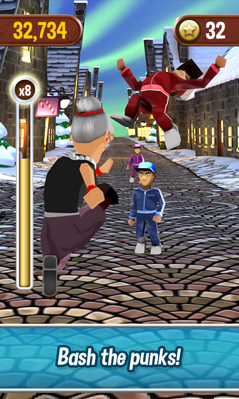 Angry Gran Run - Running Game - screenshot