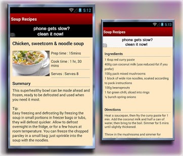 Soup Recipes Free Screenshots 2