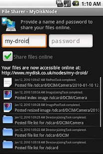 File Sharer Lite - MyDiskNode