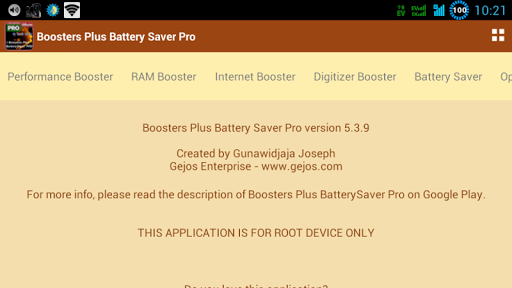 【免費工具App】BOOSTERS PLUS BATTERYSAVER PRO-APP點子