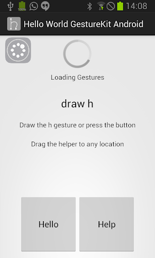 GestureKit HelloWorld